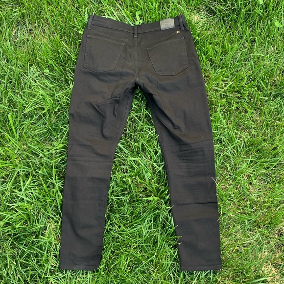 {Lucky Brand} Black Distressed Skinny Jeans - Picture 5 of 6